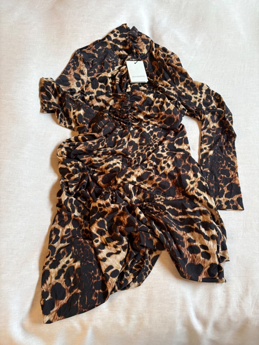 All Saints Mina A-Line Maxi Dress NWT